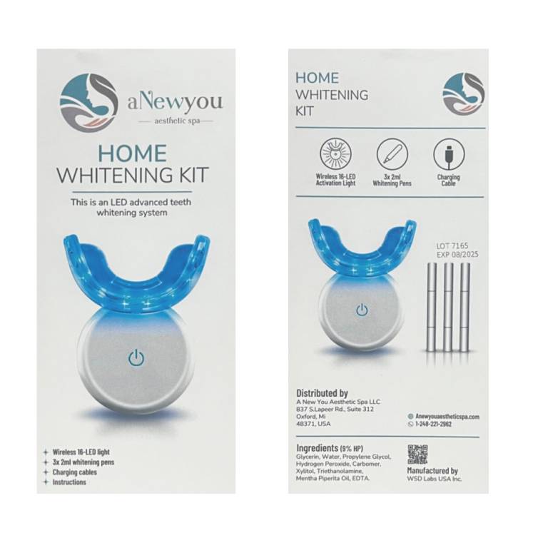 Home Whitening Kit Medical Aesthetic Spa Lapeer Oxford